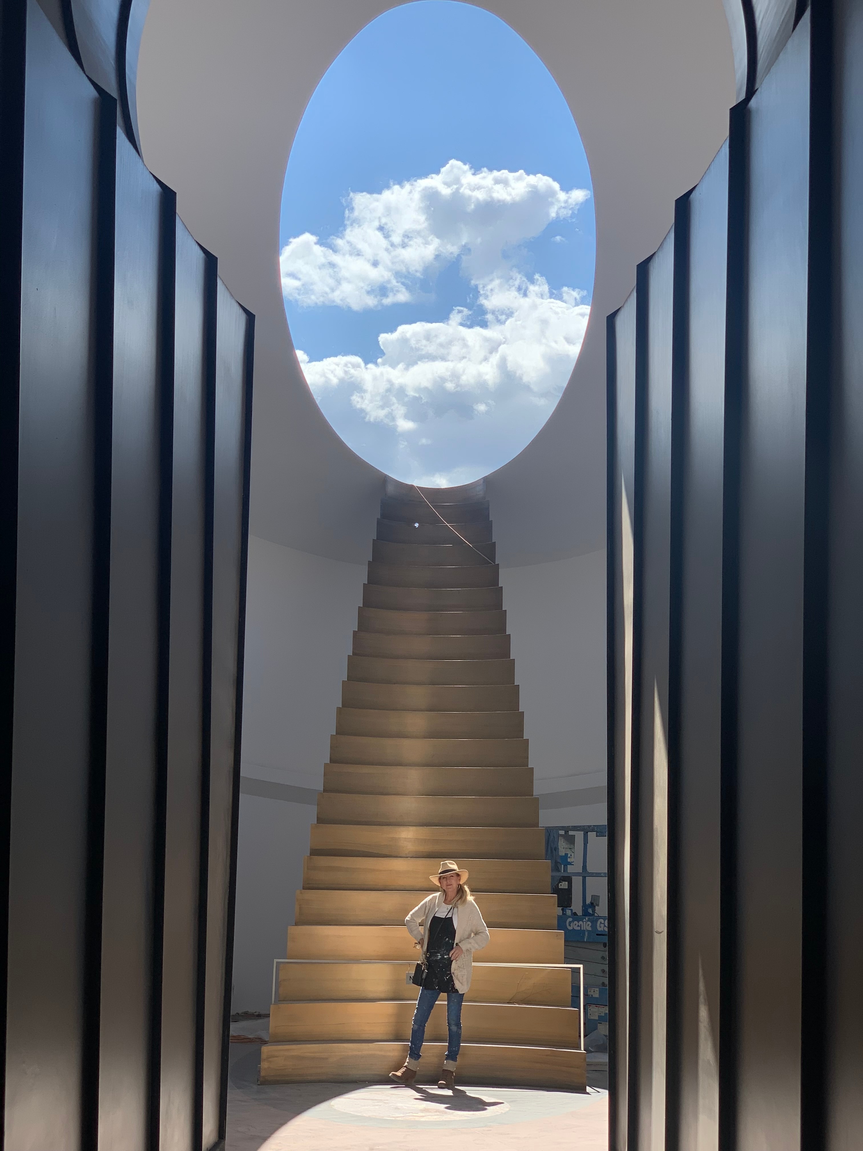Diane Rogers at the East Portal at Roden Carter