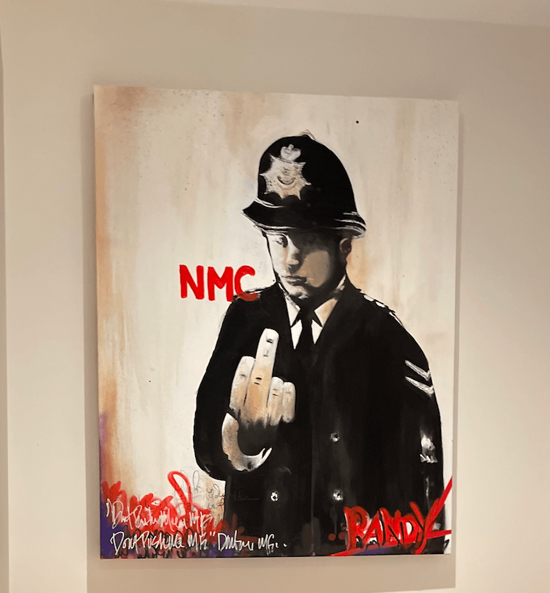 NMC artwork for a private client