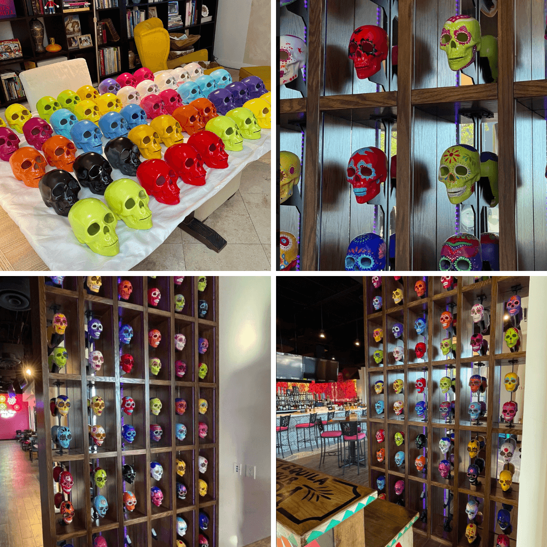 Installation at Salt Tacos y Tequila Restaurant